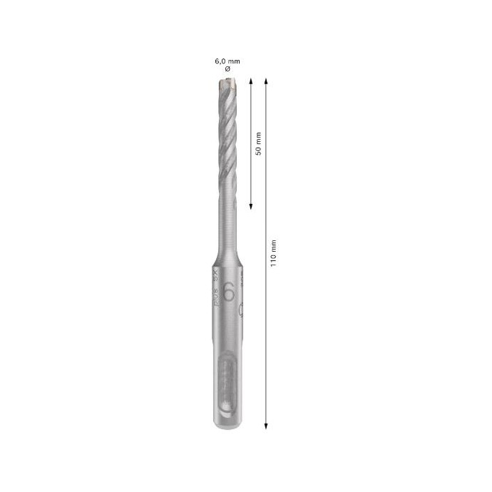 2608833777,Punta SDS plus-5X 6x50x110 mm