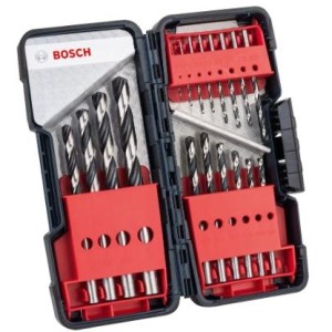 2608577350,Set punte metallo HSS PointTeQ ToughBox, 18pz 1-10 mm