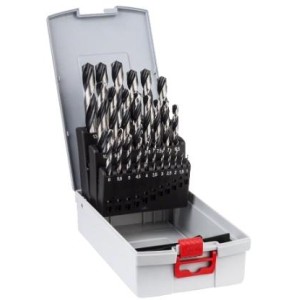 2608577352,Set punte metallo HSS PointTeQ ProBox, 25pz 1-13 mm