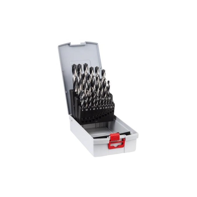 2608577352,Set punte metallo HSS PointTeQ ProBox, 25pz 1-13 mm
