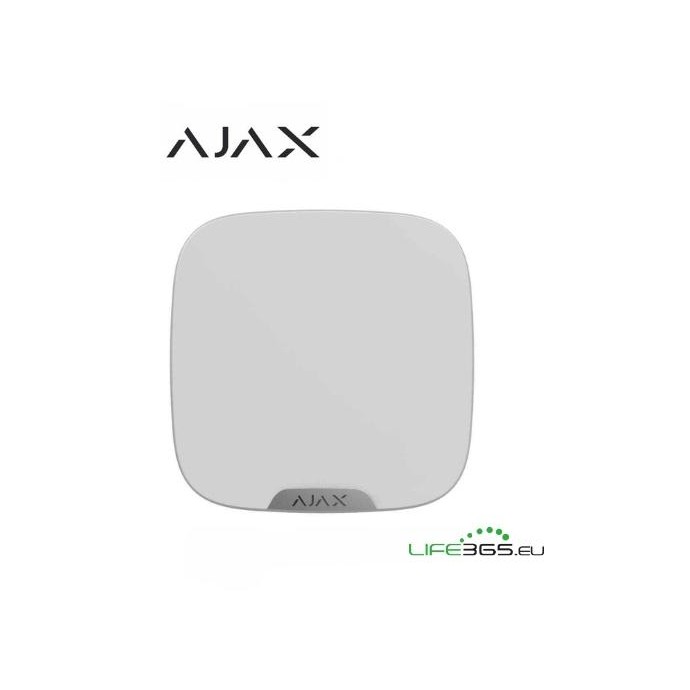 Ajax Sirena da esterno doppio pannello (StreetSiren DoubleDeck) bianco