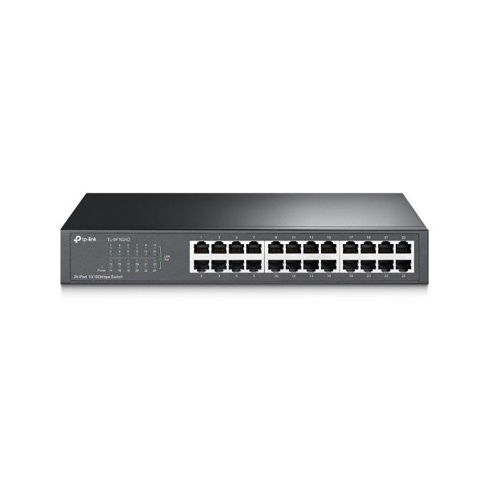 Switch desktop 24 porte 10/100Mbps in acciaio TL-SF1024D Switch desktop 24 porte 10/100Mbps in acciaio TL-SF1024D