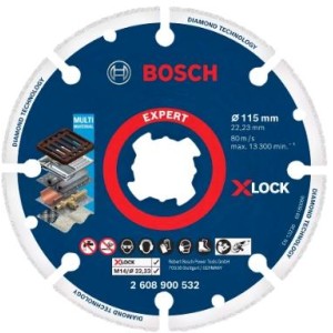 2608900532,X-LOCK disco diamantato per metallo 115 mm