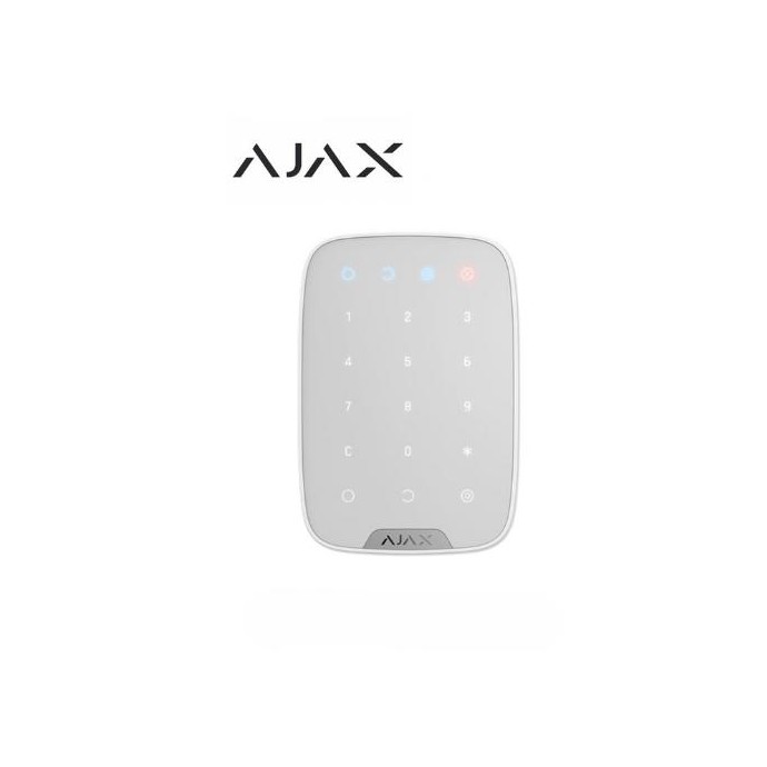 Ajax Tastierino avanzato (Keypad Plus) bianco