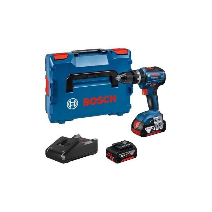 06019H5300,Trapani-avvitatori con percussione,18V+ 2 batterie