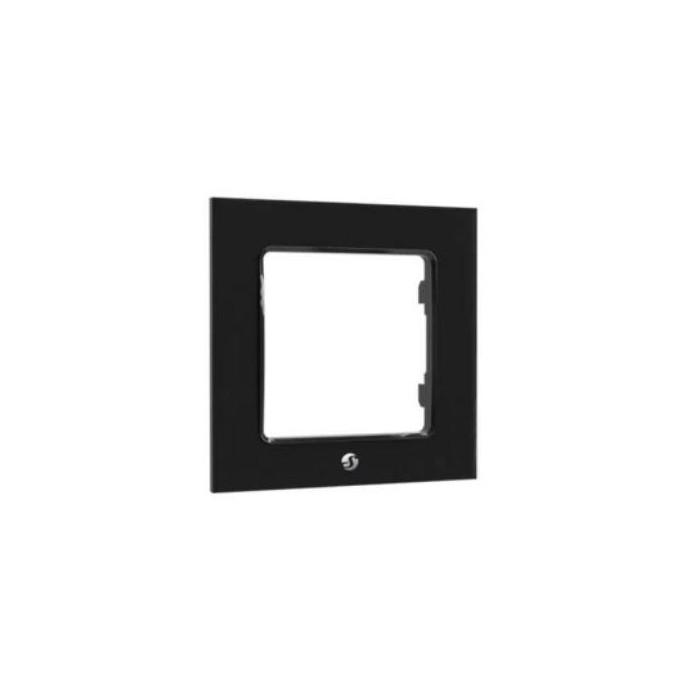 Shelly Wall Frame 1 - Placca da parete nera compatibile Legrand