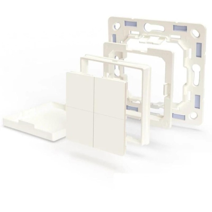 Shelly BLU Wall Switch 4 (+Legrand adapter) -Pulsante a muro Bluetooh 4 tasti