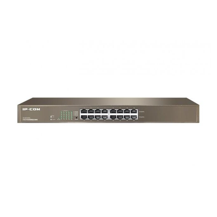 Switch ethernet Gigabit 16 porte da rack IP-COM G1016G Switch ethernet Gigabit 16 porte da rack IP-COM G1016G