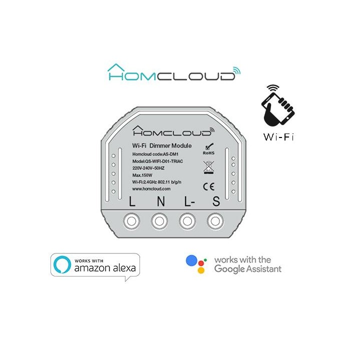 Modulo Dimmer 1CH Wi-Fi da incasso Modulo Dimmer 1CH Wi-Fi da incasso