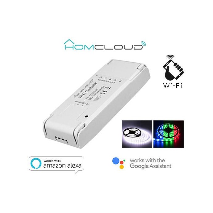 Controller Strisce LED Wi-Fi 12-24V RGB + white Controller Strisce LED Wi-Fi 12-24V RGB + white