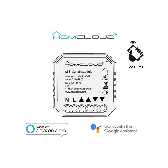 Modulo Tapparelle Wi-Fi da incasso Modulo Tapparelle Wi-Fi da incasso