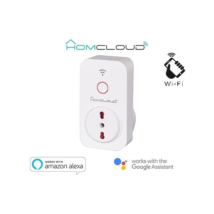 Presa Intelligente Wi-Fi 16A Italiana con controllo energia