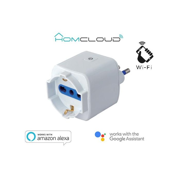 Presa Intelligente Wi-Fi 16A italiana bipasso-schuko