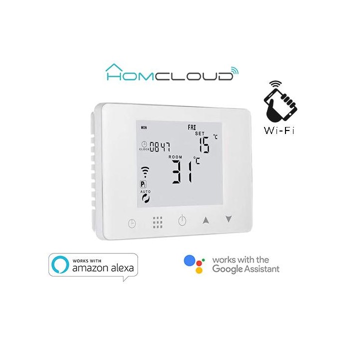 Cronotermostato digitale Homcloud Wi-Fi