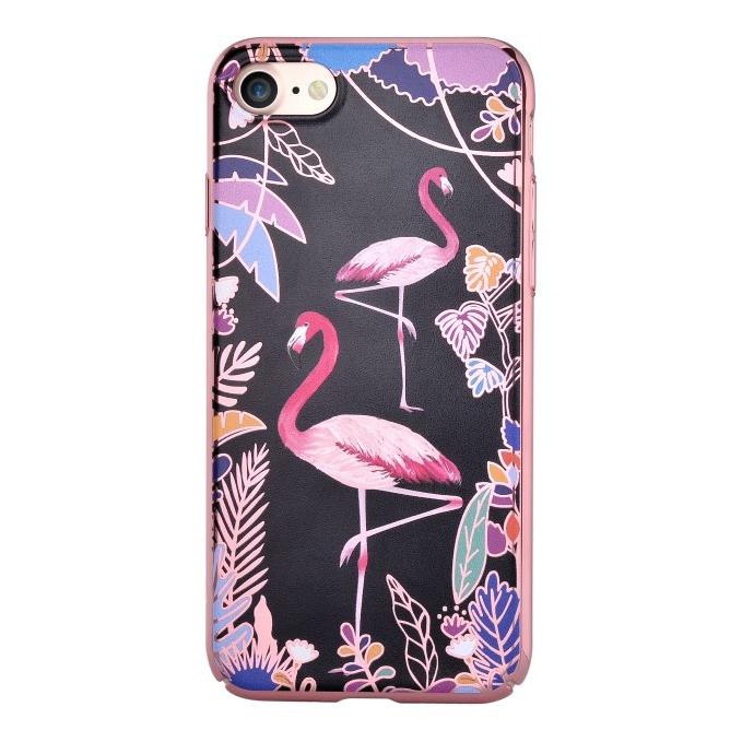 Cover Luxy Fenicottero Con Disegno Rilievo per iPhone 7 & 8 Cover Luxy Fenicottero Con Disegno Rilievo per iPhone 7 & 8