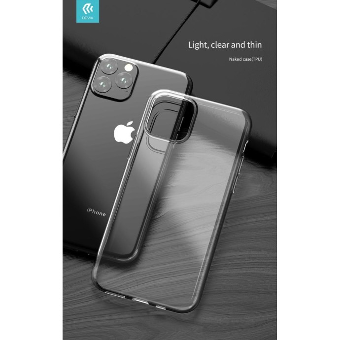 Cover Protezione in TPU Trasparente per iPhone 11 Pro Max Cover Protezione in TPU Trasparente per iPhone 11 Pro Max