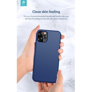 Cover Silicone protezione camera e iPhone 11 Pro Max Nera