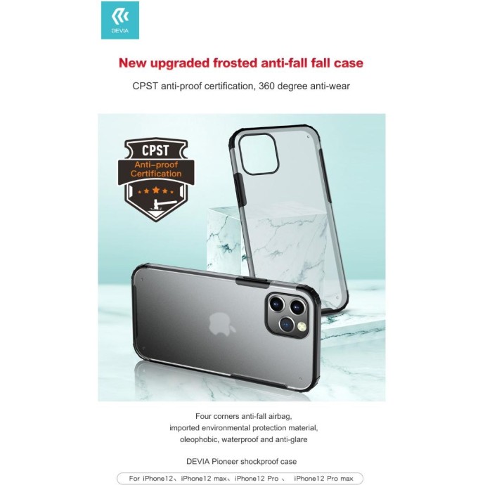 Cover super protettiva Edge per iPhone 12 Pro Max Cover super protettiva Edge per iPhone 12 Pro Max