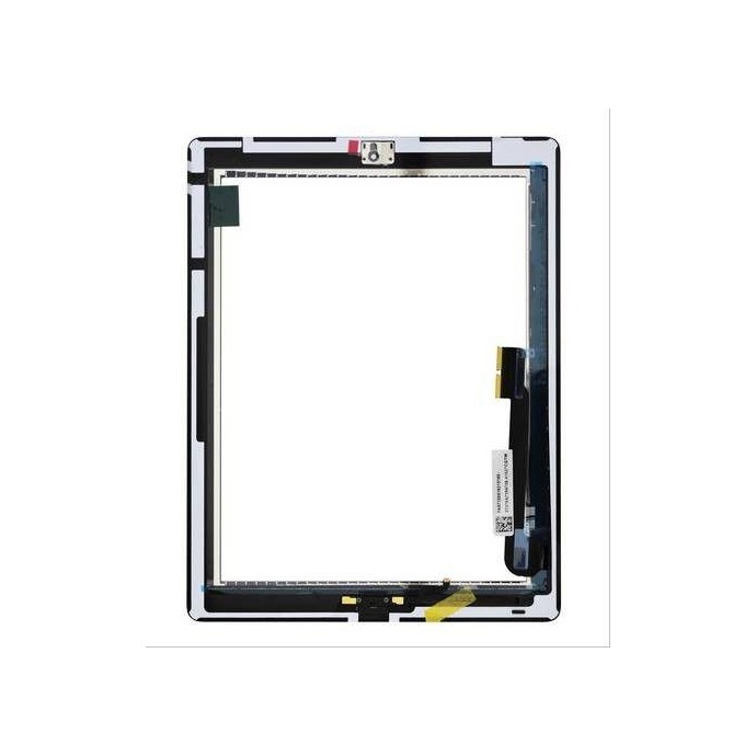 Touch Panel con Pulsante e adesivo per iPad 4 Bianco AAA+ Touch Panel con Pulsante e adesivo per iPad 4 Bianco AAA+