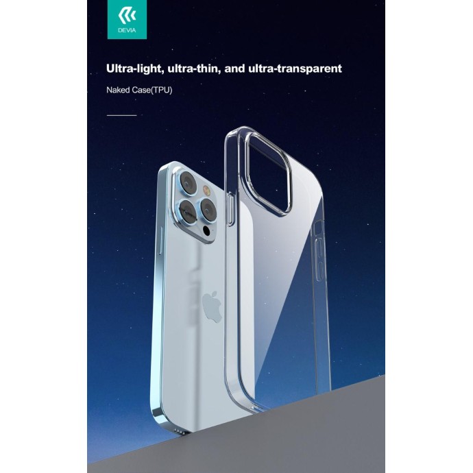 Cover Trasparente Morbida Compatibile con iPhone 14 Pro Cover Trasparente Morbida Compatibile con iPhone 14 Pro