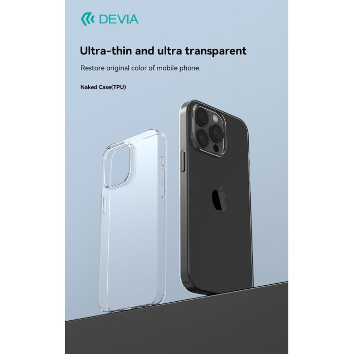 Cover Trasparente Morbida in TPU per iPhone 15 Pro Max Cover Trasparente Morbida in TPU per iPhone 15 Pro Max