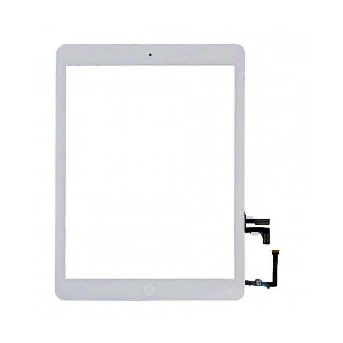 Touch+Telaio LCD+Pulsanti AAA per iPad Air 1 A1474 Bianco Touch+Telaio LCD+Pulsanti AAA per iPad Air 1 A1474 Bianco