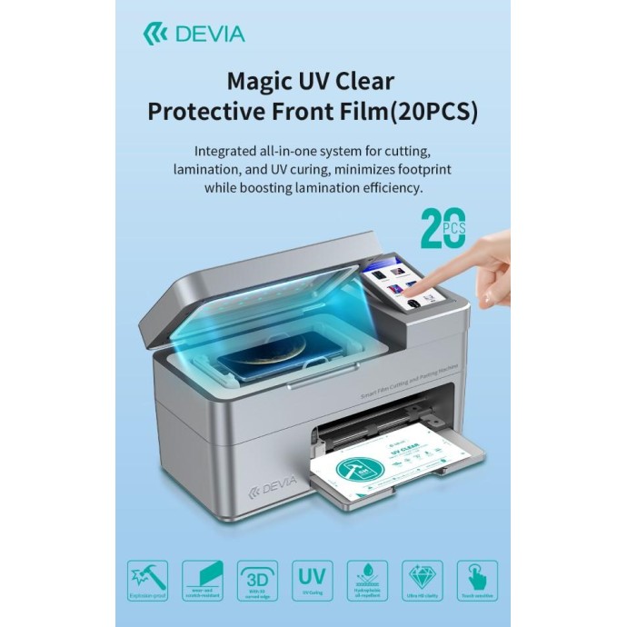 Pellicole Smartphones UV Trasparenti per plotter PT021 Magic