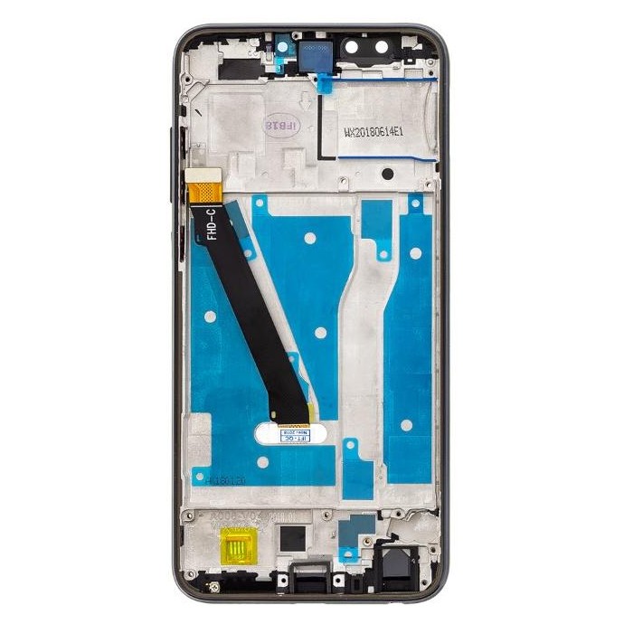 Lcd e Touch con frame Originale per Honor 9 Lite Nero