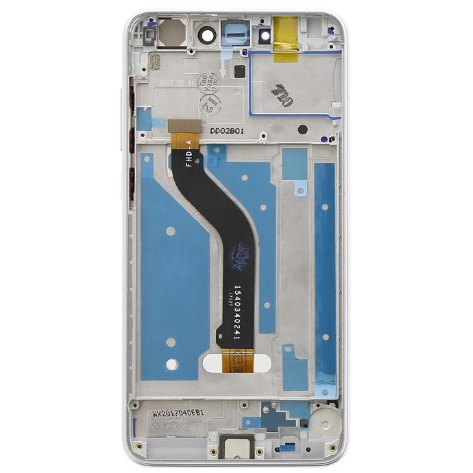LCD + Touch Originale +Frame Huawei P8 & P9 Lite 2017 Bianco