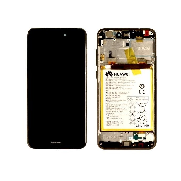 Huawei S.Pack P8/9 Lite 2017 PRA-LX1 con batteria Nero