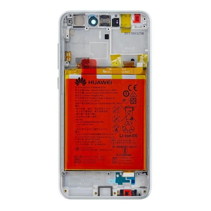 Lcd Huawei P9 & P8 Lite 2017 Service P con Batteria Bianco Lcd Huawei P9 & P8 Lite 2017 Service P con Batteria Bianco