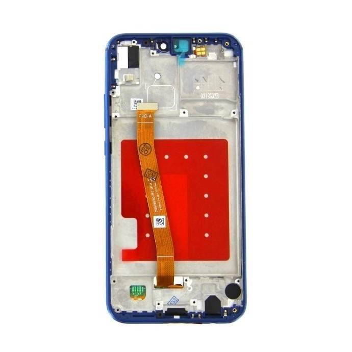 Display Con Frame per Huawei P20 Lite Blu