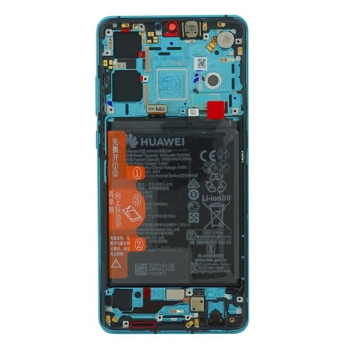 Lcd per Huawei P30 02354HRH Service Pack Aurora Blu