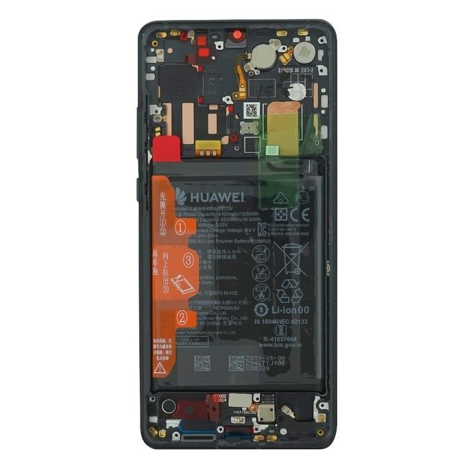 Lcd per Huawei P30 Pro Service Pack 02352PBT Nero