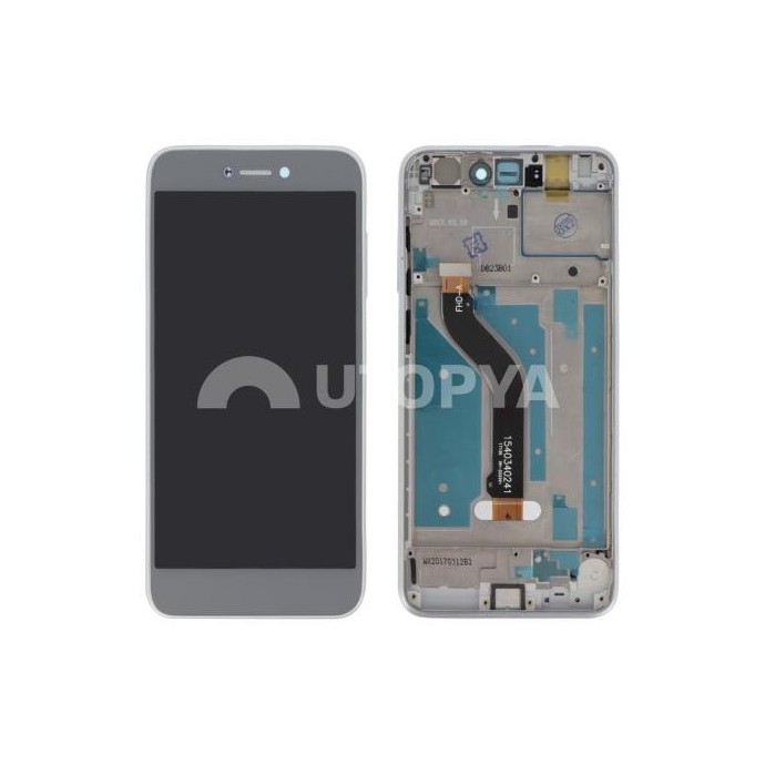 Display Completo Bianco Huawei P8 Lite 2017 (Con Frame)