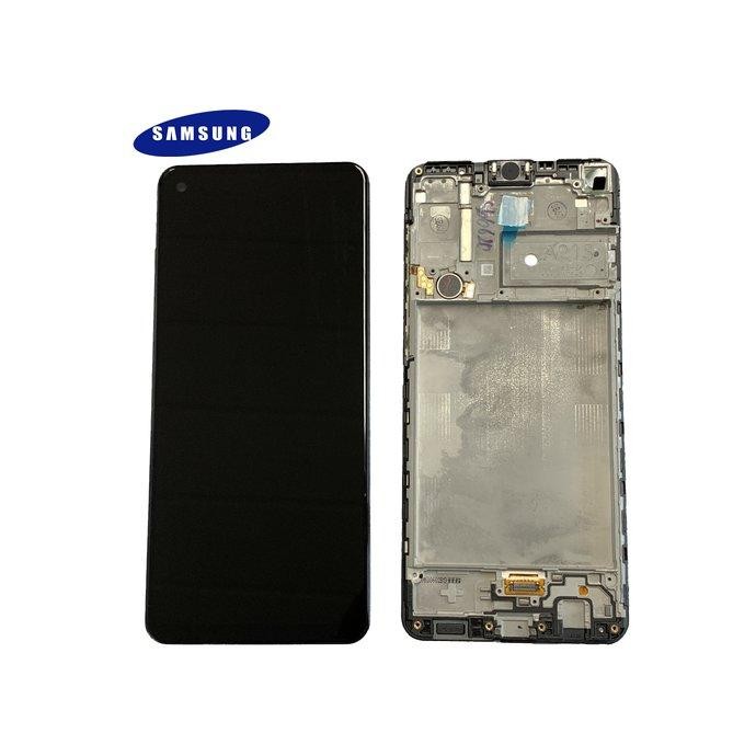 LCD Samsung A217F Galaxy A21s GH82-23089A GH82-22988A Nero