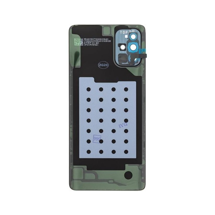 Samsung Galaxy A71 Retro Coperchio Crush Black Service Pack