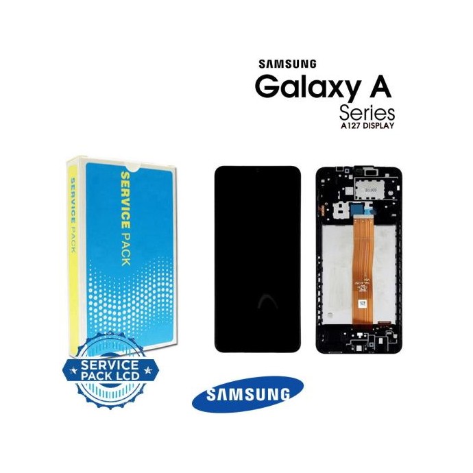 Lcd Samsung SM-A127F Galaxy A12 2021 Nacho Nero GH82-26485A