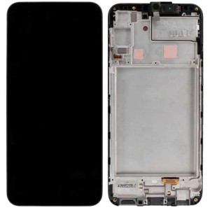 LCD display Samsung A256B A25 5G Black Service Pack GH82-33214A