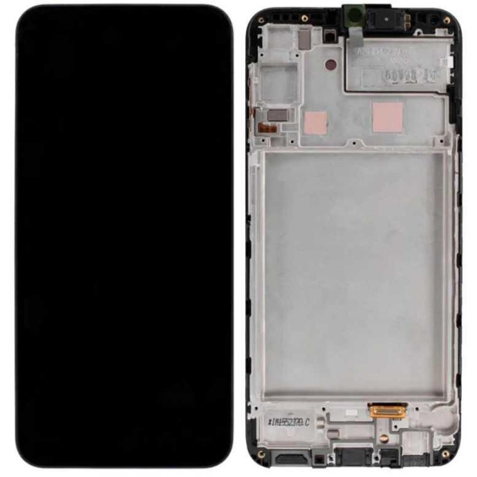 LCD display Samsung A256B A25 5G Black Service Pack GH82-33214A