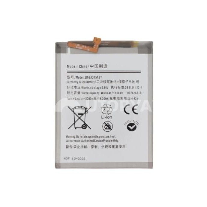 Batteria Samsung EB-BA315ABY A22 4G - A31 - A32 4G