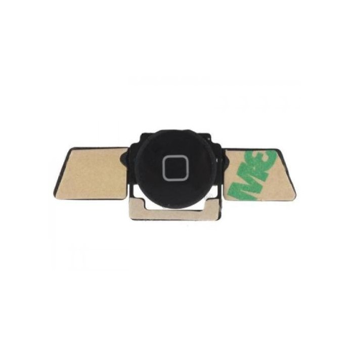 Pulsante Home assemblato per iPad 3 e 4 Nero Pulsante Home assemblato per iPad 3 e 4 Nero