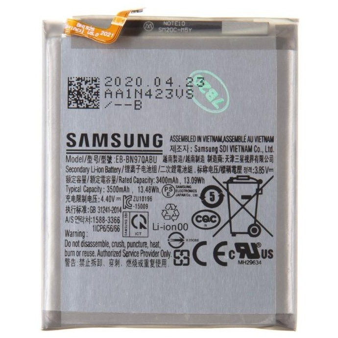 Batteria Samsung SM-N970F Galaxy Note10 EB-BN970ABU Bulk