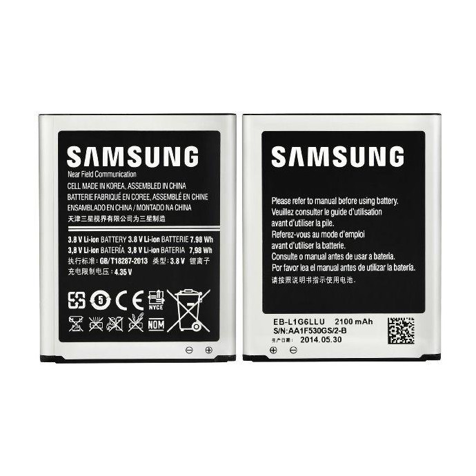 Batteria Originale per Samsung Galaxy S3 i9300 EB-L1G6LLU Batteria Originale per Samsung Galaxy S3 i9300 EB-L1G6LLU