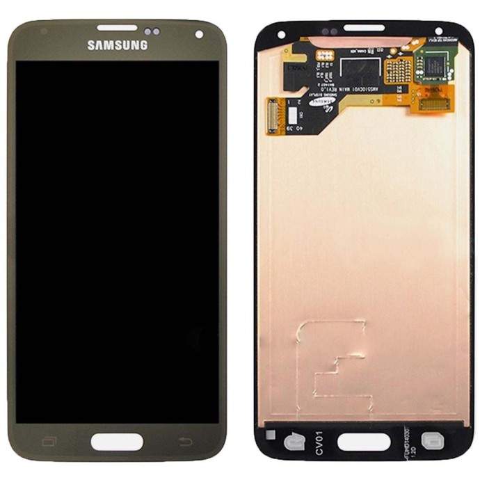 LCD+TOUCH ORIGINALE PER SAMSUNG GALAXY S5 ORO GH9715959D LCD+TOUCH ORIGINALE PER SAMSUNG GALAXY S5 ORO GH9715959D