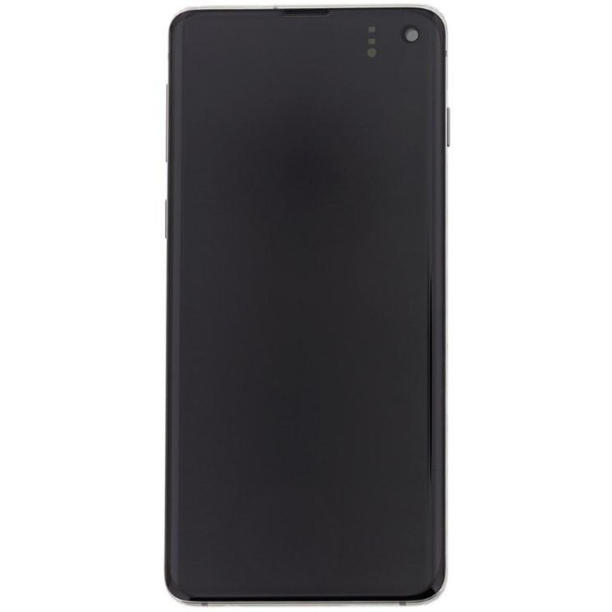 LCD display Touch Samsung G973 Galaxy S10 GH82-18850A Nero LCD display Touch Samsung G973 Galaxy S10 GH82-18850A Nero