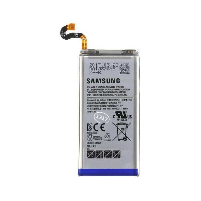Batteria per Samsung S8 EB-BG950ABE 3000mah Bulk