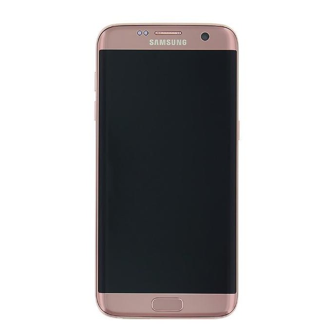LCD + TOUCH PER GALAXY S7 EDGE ROSE GOLD GH97-18533E