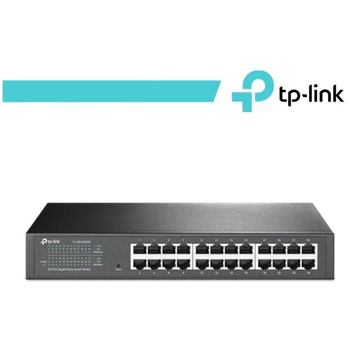 TP-Link Switch Easy Smart 24 Porte Gigabit TP-Link Switch Easy Smart 24 Porte Gigabit
