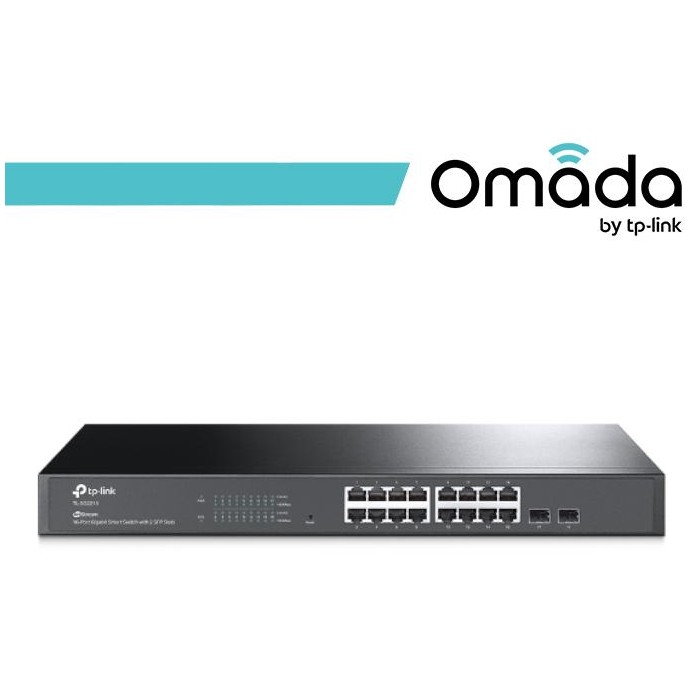 Omada Switch Smart 16 Porte Gigabit + 2 slot SFP - SG2218 Omada Switch Smart 16 Porte Gigabit + 2 slot SFP - SG2218